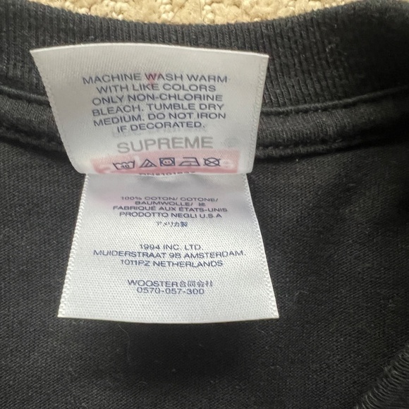 Supreme TONAL BOX LOGO TEE Black Size L - Picture 4 of 4